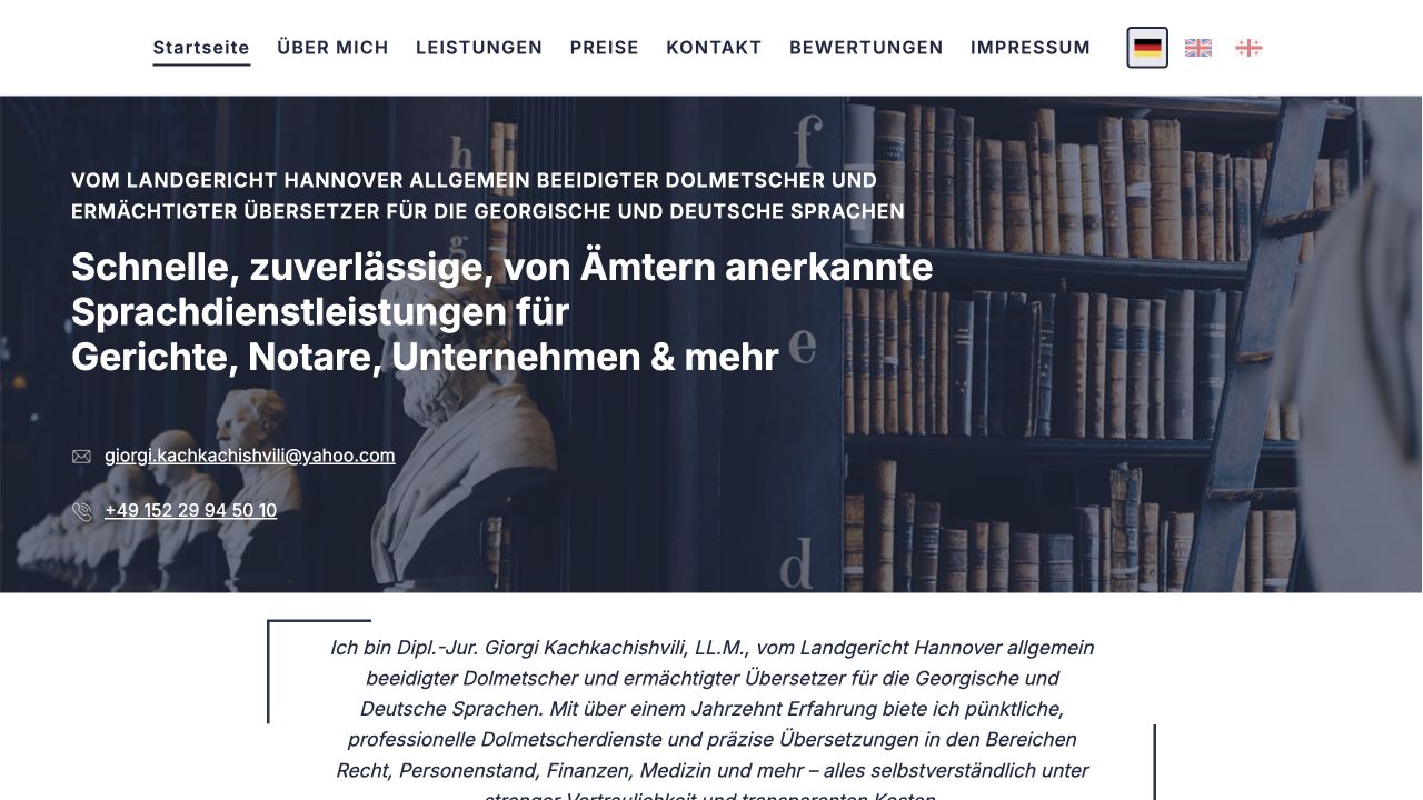 Georgian–German Interpreter